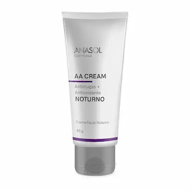 AA CREAM FACIAL NOTURNO ANASOL - TRATAMENTO ANTISSINAIS - 40G