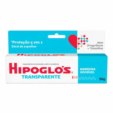 HIPOGLÓS CREME CONTRA ASSADURA TRANSPARENTE 30G