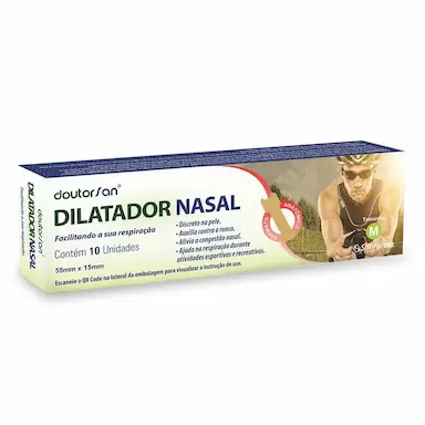 DILATADOR NASAL TAMANHO M SANCARE 10 UNIDADES
