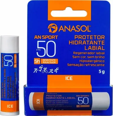 ANASOL PROTETOR LABIAL HIDRATANTE LABIAL AN SPORT FPS50  5G