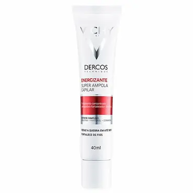 SUPER AMPOLA CAPILAR VICHY DERCOS ENERGIZANTE TRATAMENTO ANTIQUEBRA 40ML