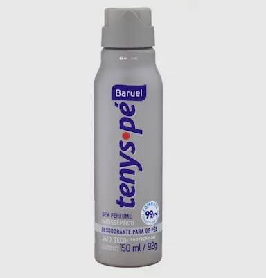 TENYS PÉ DESODORANTE PARA OS PÉS AEROSOL SEM PERFUME 150ML