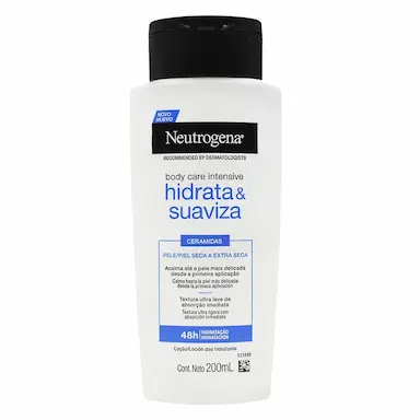 HIDRATANTE CORPORAL NEUTROGENA BODY CARE INTENSIVE HIDRATA&amp;amp;AMP;SUAVIZA 200ML