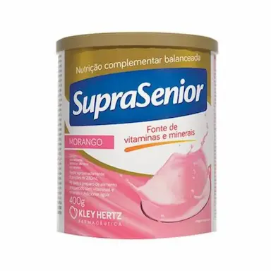 SUPRASENIOR FONTES DE VITAMINAS E MINERAIS MORANGO 400G