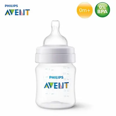 MAMADEIRA AVENT PHILIPS TRANSPARENTE ANTICÓLICA 125ML