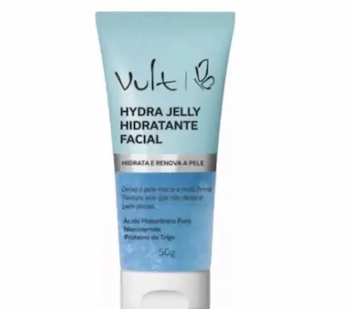 HIDRATANTE FACIAL VULT COM ÁCIDO HIALURÔNICO PURO HYDRA JELLY 50G