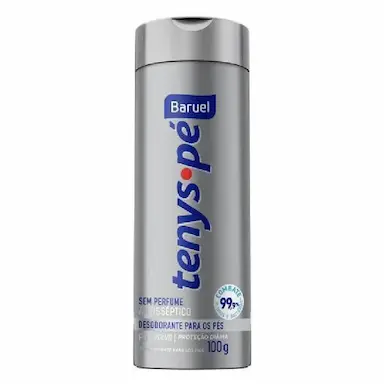 ANTISSÉPTICO TENYS PÉ BARUEL SEM PERFUME 100G