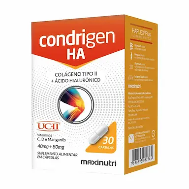 CONDRIGEN H.A COLáGENO TIPO 2 ACIDO HIALURôNICO MAXINUTRI