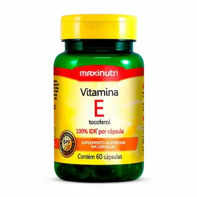 VITAMINA E 100% IDR 60 CAPSULAS  MAXINUTRI