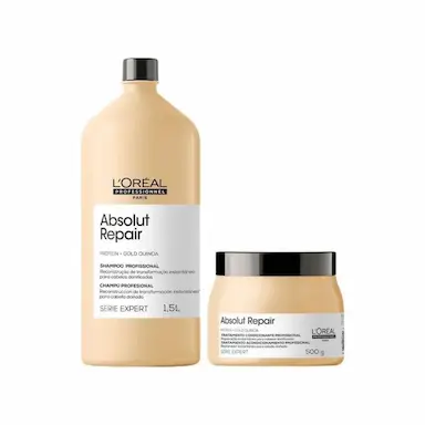 L'ORéAL KIT ABSOLUT REPAIR SH 1,5L+ MASCARA 500G