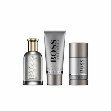 HUGO BOSS KIT PERFUME BOTTLED EDP + SHOWER GEL + DESODORANT