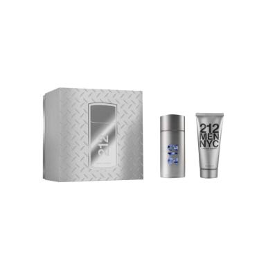 Kit 212 Men Nyc Carolina Herrera Masculino - Eau de Toilette 100ml + Gel Pós Barba 100ml
