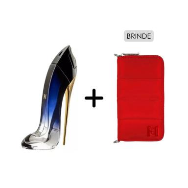 PERFUME CAROLINA HERRERA GOOD GIRL LéGèRE EAU DE PARFUM FEMININO 80ML + BRINDE CARTEIRA VERMELHA CH