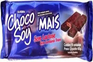 CHOCO MAIS SEM LACTOSE E SEM GLúTEN CHOCO SOY 69G