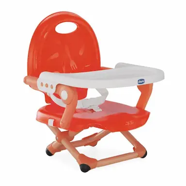 CADEIRA DE ALIMENTAçãO POCKET SNACK CHICCO POPPY RED