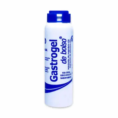 Gastrogel de Bolso Hidróxido de Alumínio 6% + Hidróxido de Magnésio 4% Sabor Menta 1 flaconete de 10ml