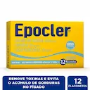 Epocler 100mg/ml + 10mg/ml + 50mg/ml Sabor Abacaxi 12 flaconetes de 10ml