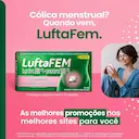 Luftafem Ibuprofeno 200mg + Paracetamol 500mg  6 comprimidos