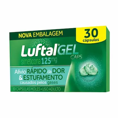 Luftal Gel Caps Simeticona 125mg 30 cápsulas