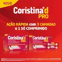 Coristina D Pro Cloridrato Fenillefrina 4mg + Paracetamol 400mg + Maleato de Clorfeniramina 4mg 8 comprimidos