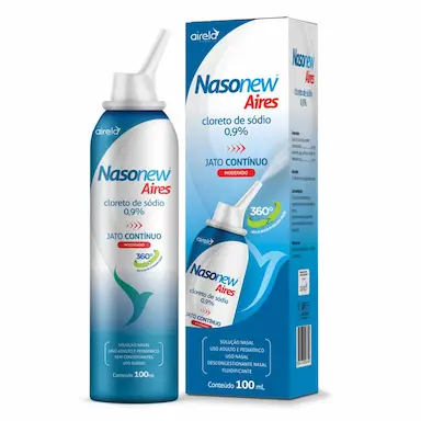 Nasonew Aires 0,9% Jato Contínuo Moderado Spray 100ml