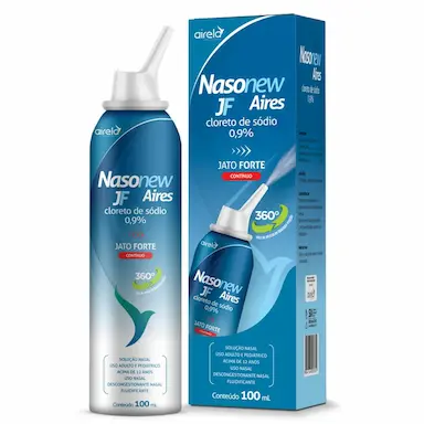 Nasonew Aires 0,9% Jato Forte Contínuo 100ml