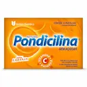 Pastilhas Pondicilina Laranja Vitamina C - 12 pastilhas