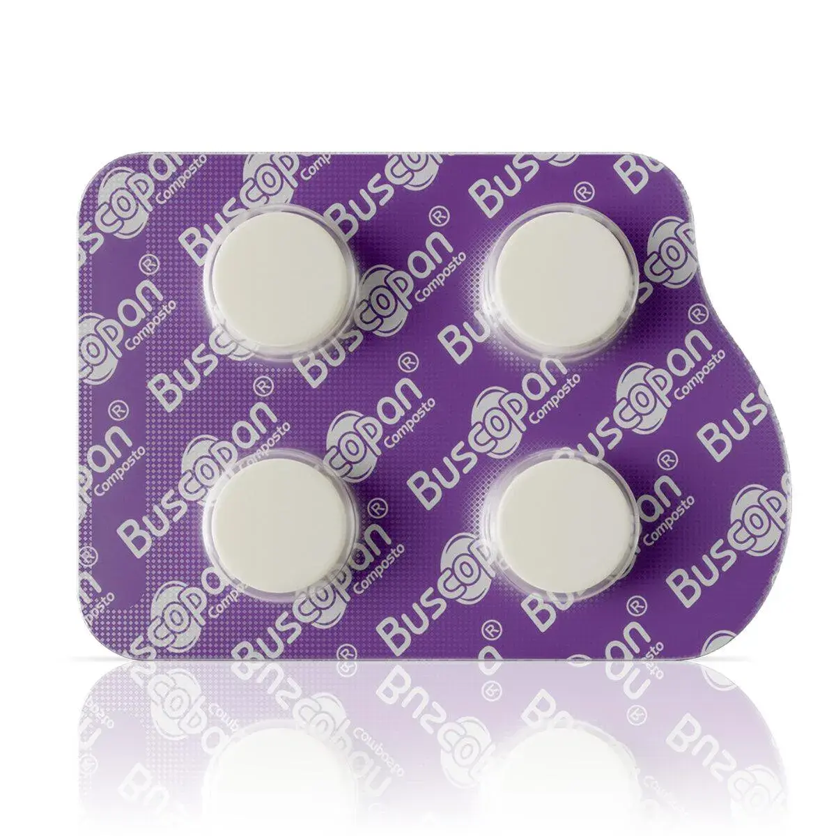 Buscopan Composto 10mg + 250mg Blister - 4 Comprimidos