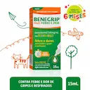 Benegrip Multi Febre e Dor Pediátrico Paracetamol 140mg/ml Frutas Suspensão Gotas 15ml