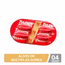 Tylenol DC Múltiplas Dores Paracetamol 1g + Cafeína 130g - 4 comprimidos
