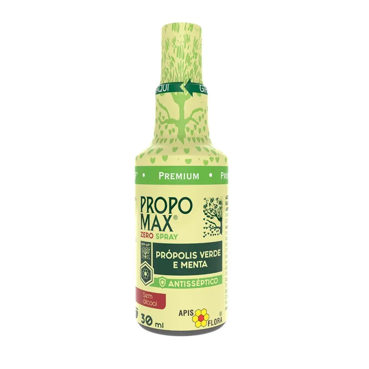 Spray para Garganta Extrato de Própolis Propomax Zero Própolis, Gengibre, Menta e Romã 30ml