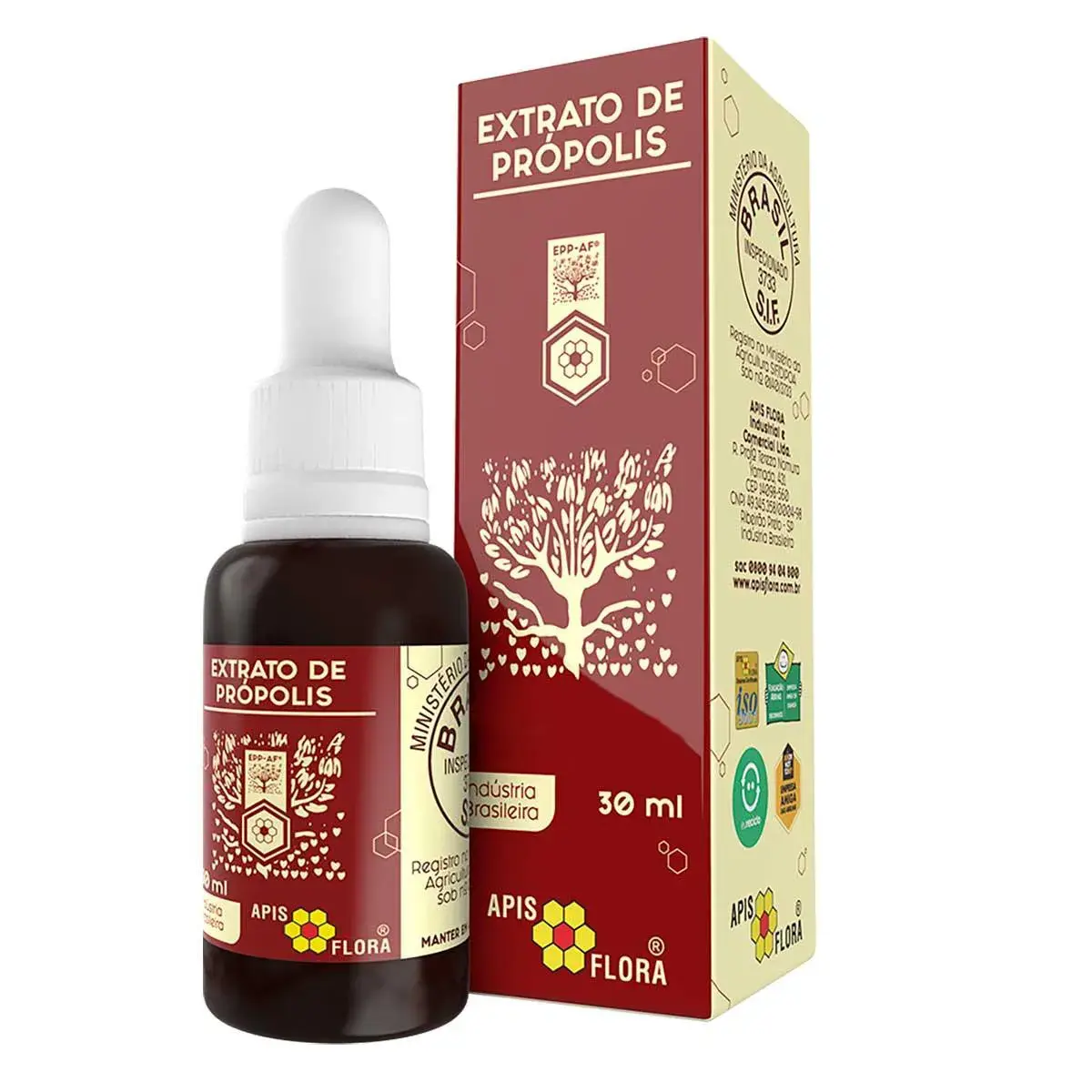 Extrato de Própolis Apis Flora Solução Gotas 30ml