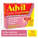 Advil Mulher Ibuprofeno 400mg 10 cápsulas