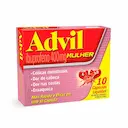 Advil Mulher Ibuprofeno 400mg 10 cápsulas