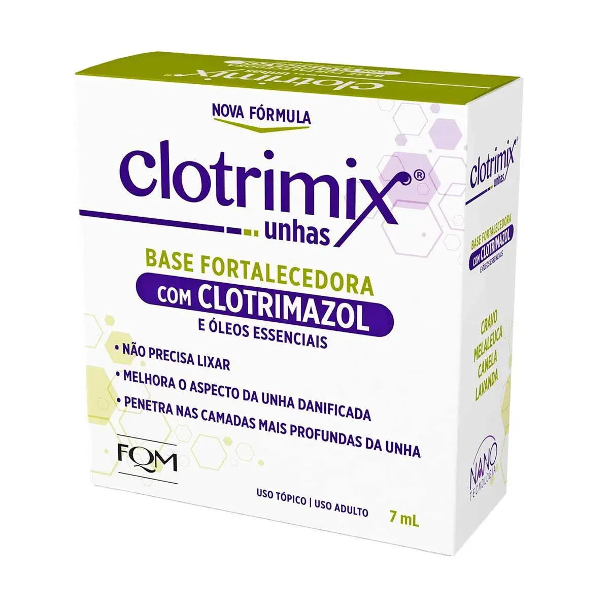 Fortalecedor de Unhas Clotrimix 7ml