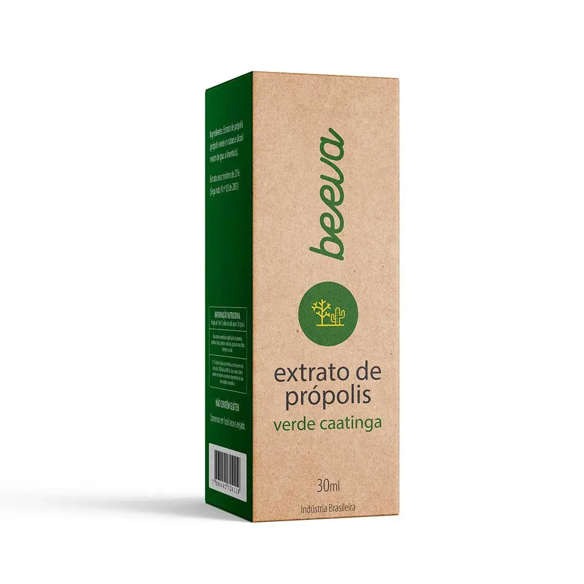 Extrato de Própolis Beeva Verde Caatinga 11% Solução Gotas 30ml