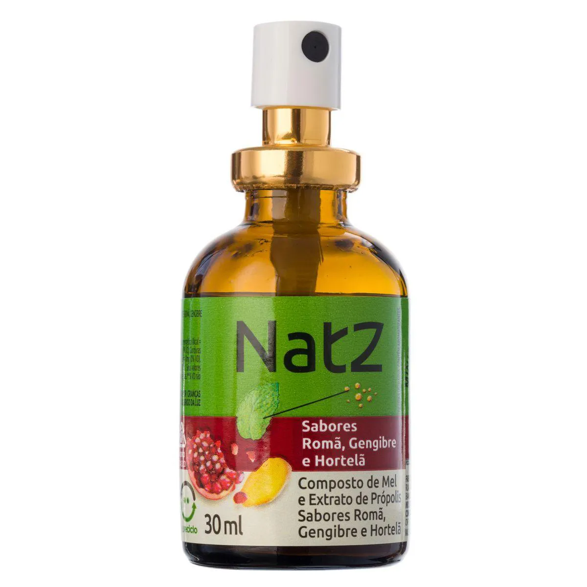 Spray de Garganta Mel com Própolis Natz Sabor Romã 30ml