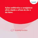 bwell Paracetamol 750mg 4 comprimidos
