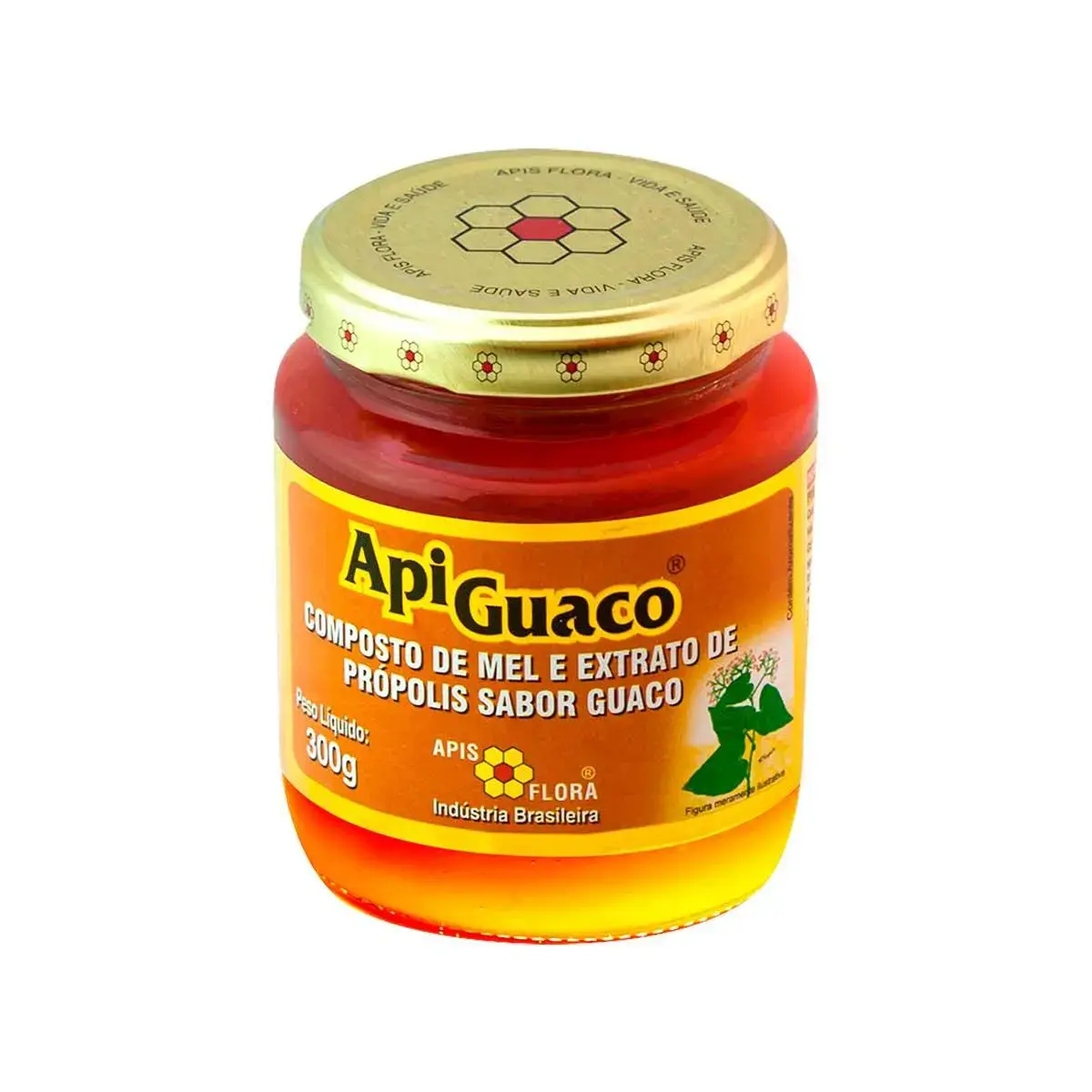 Composto de Mel e Extrato de Própolis Apis Flora Apiguaco Solução 300g