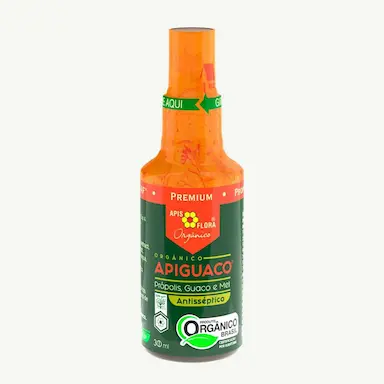 Spray para Garganta Própolis, Guaco e Mel Apis Flora Apiguaco 30ml