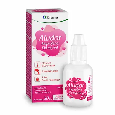 Aludor 100mg/ml Suspensão Gotas 20ml