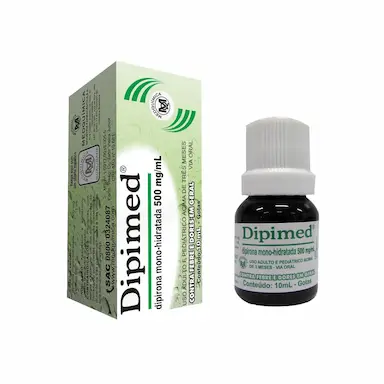 Dipimed Dipirona Monoidratada 500mg/ml Gotas 10ml