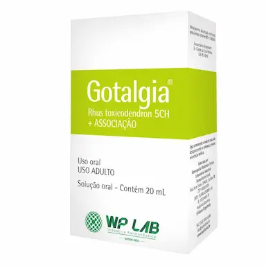 Gotalgia Rhus Toxicodendron Solução Oral 20ml