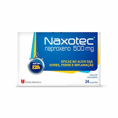 Naxotec Naproxeno Sódico 500mg 24 comprimidos