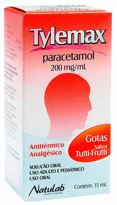 Tylemax Paracetamol 200mg/ml Solução Oral 15ml