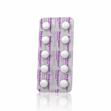 Neocopan Composto Brometo de N Butil Escopolamina 10mg + Dipirona Sódica 250mg 10 comprimidos