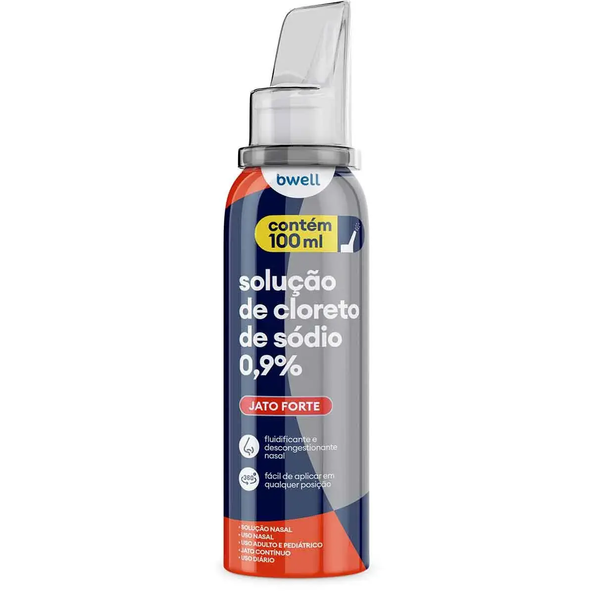 Descongestionante Nasal Aerosol Bwell Jato Forte 100ml