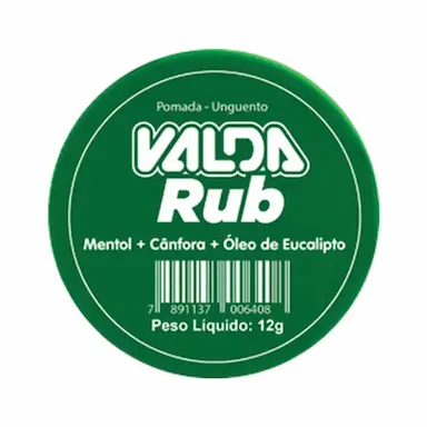 Valda Rub Descongestionante Pomada 12g