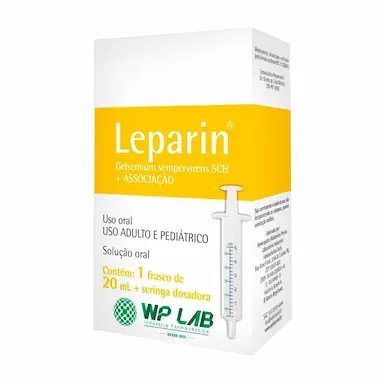 Leparin Gelsemium Semperviresn 5CH + Associações Solução Oral 20ml