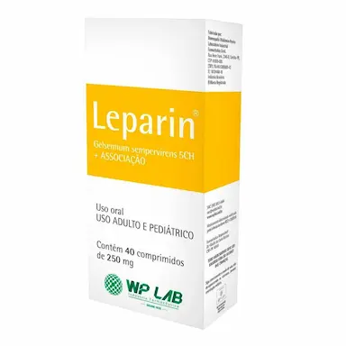 Leparin Gelsemium Semperviresn 5CH + Associações 40 comprimidos